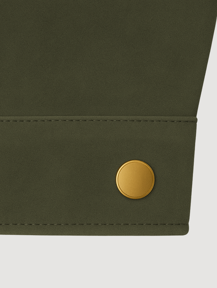 Suede Jacket Green for Men – Timeless Old Money Outerwear
