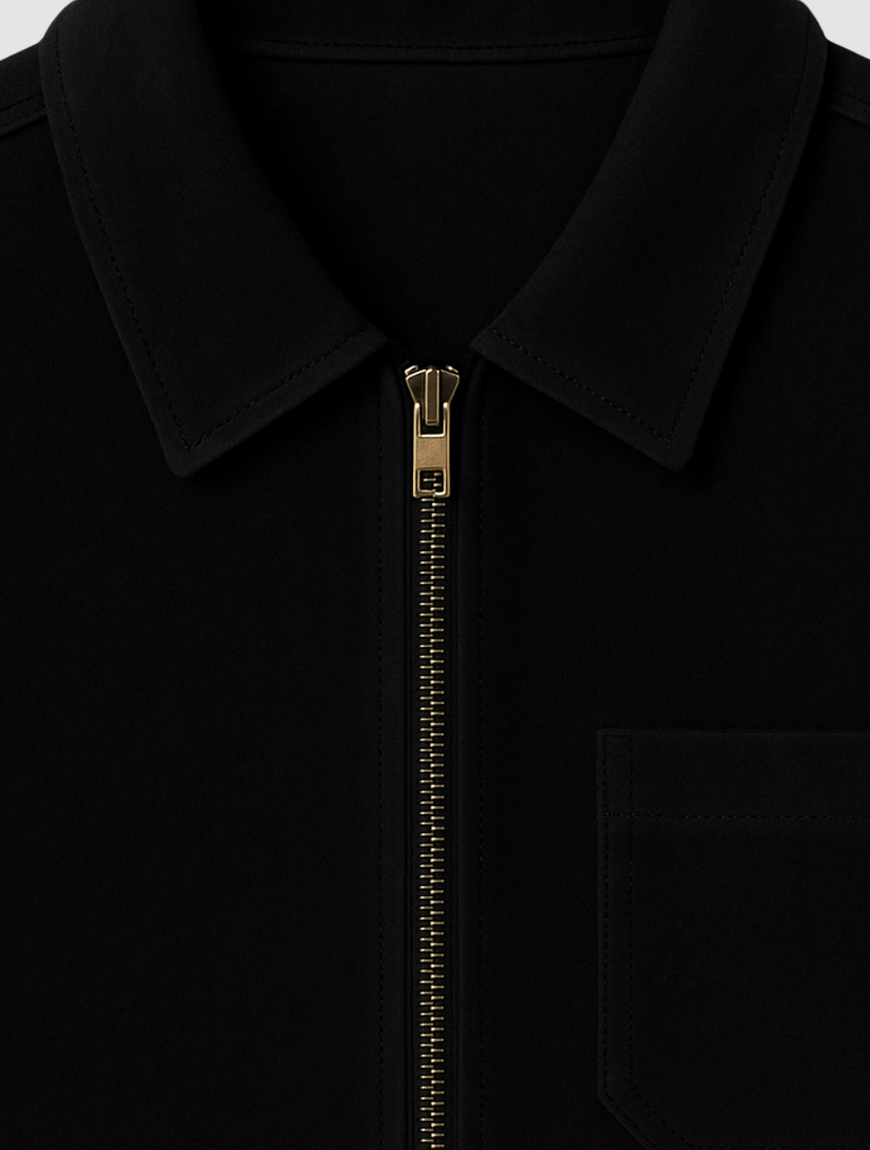 Suede Jacket Black for Men – Timeless Old Money Outerwear